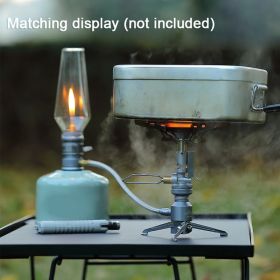 CAMPINGMOON Outdoor Split-type Camping Furnace Separated Gases Furnaces Hiking Mountaineering Cooker (Option: Default)
